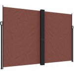 vidaXL Zatahovací boční markýza hnědá 220 x 600 cm – Hledejceny.cz