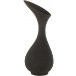 Černá hliníková váza J-Line Rutie 45 cm – Hledejceny.cz