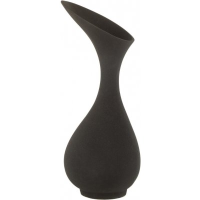 Černá hliníková váza J-Line Rutie 45 cm – Hledejceny.cz