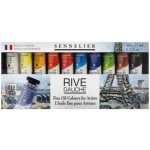 Sennelier sada olejových barev RIVE GAUCHE 10x21ml – Zboží Dáma