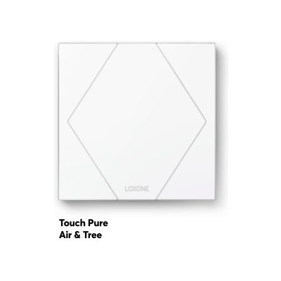 LOXONE Touch Pure Air Bílá 100463 – Sleviste.cz