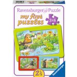 Ravensburger 051380 Malá zahradní zvířata 3x6 dílků – Zboží Dáma