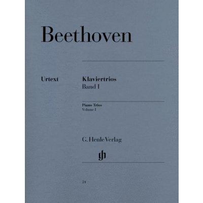 Ludwig van Beethoven Piano Trios Volume I noty na housle, violoncello, klavír – Zbozi.Blesk.cz