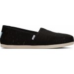 Toms Recycled Cotton Speckled Slub Women Alpargata Black – Zbozi.Blesk.cz