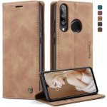 VSECHNONAMOBIL 115800 CASEME Flipové pouzdro pro Huawei P30 Lite světle hnědé – Sleviste.cz