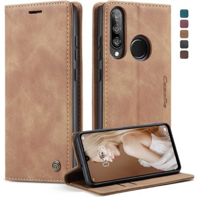 VSECHNONAMOBIL 115800 CASEME Flipové pouzdro pro Huawei P30 Lite světle hnědé – Sleviste.cz
