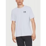 Under Armour tričko Sportstyle Left Chest Ss pánské černá bílá – Zboží Dáma