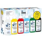 Kreul Hobby Line Základní sada barev na sklo Window Color 95297 – Zboží Dáma