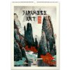 Kalendář NOTIQUE Nástěnný Vintage plakáty japonské umění 33 x 46 cm 2025