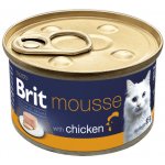 Brit Premium by Nature Cat Mousse with Chicken 85 g – Hledejceny.cz