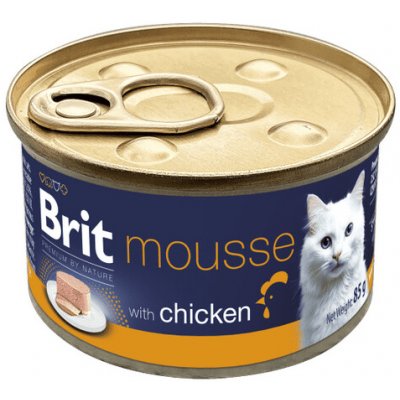 Brit Premium by Nature Cat Mousse with Chicken 85 g – Hledejceny.cz