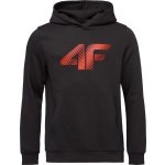 4F Sweatshirt mikina černá – Zboží Mobilmania