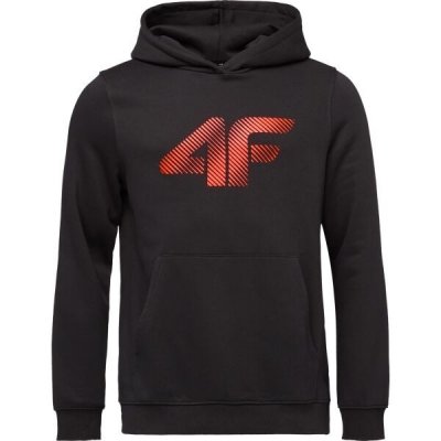 4F Sweatshirt mikina černá – Zboží Mobilmania
