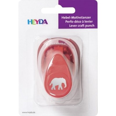 Heyda děrovač červený 15 mm Slon – Zbozi.Blesk.cz