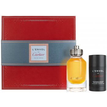 Cartier L`Envol De Cartier EDP 80 ml + deostick 75 ml dárková sada