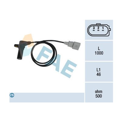 Generátor impulsů, klikový hřídel FAE 79064 – Hledejceny.cz