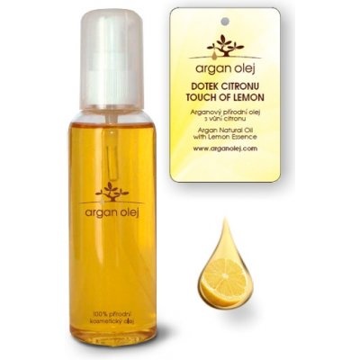 Arganolej arganový olej Dotek citronu 100 ml