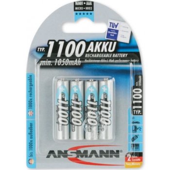 Ansmann Micro AAA 1100mAh 4ks 07521