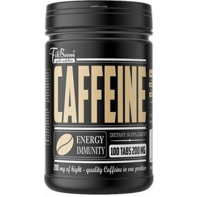 FitBoom Caffeine 100 tablet – Zboží Dáma