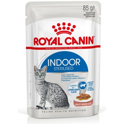 Royal Canin Indoor Sterilised v omáčce 24 x 85 g – Sleviste.cz