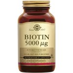 Solgar Biotin 5000 mcg 50 rostlinných kapslí – Hledejceny.cz