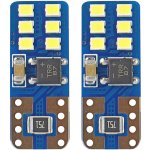 CANBUS LED žárovky 12SMD UltraBright 2016 T10e W5W Bílá 12V 24V AMIO-01638 – Hledejceny.cz