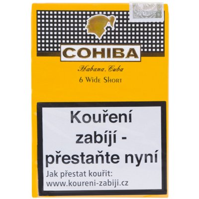 Cohiba Wide Short 1 ks – Zboží Mobilmania
