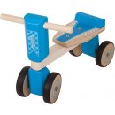 Bigjigs Toys dřevěné modré tříkolka