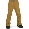 Dětské sportovní kalhoty Volcom kalhoty Freakin Snow Chino Burnt khaki