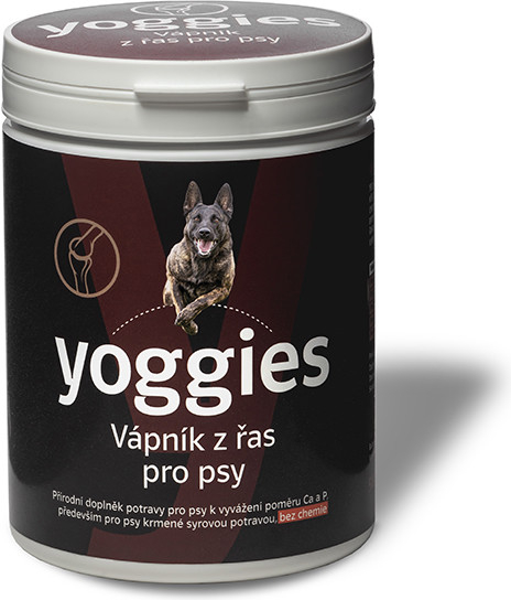 Yoggies Vápník z řas Lithotamnium Calcareum pro psy 750 g