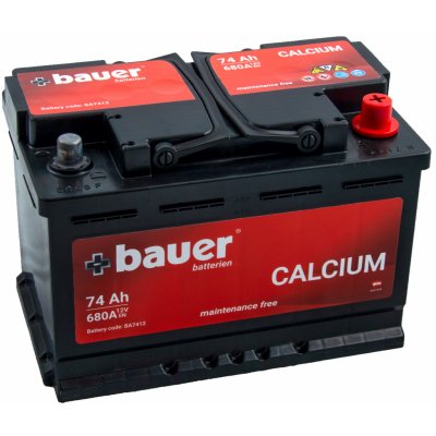 Bauer Calcium 12V 74Ah 680A BA7412 – Sleviste.cz