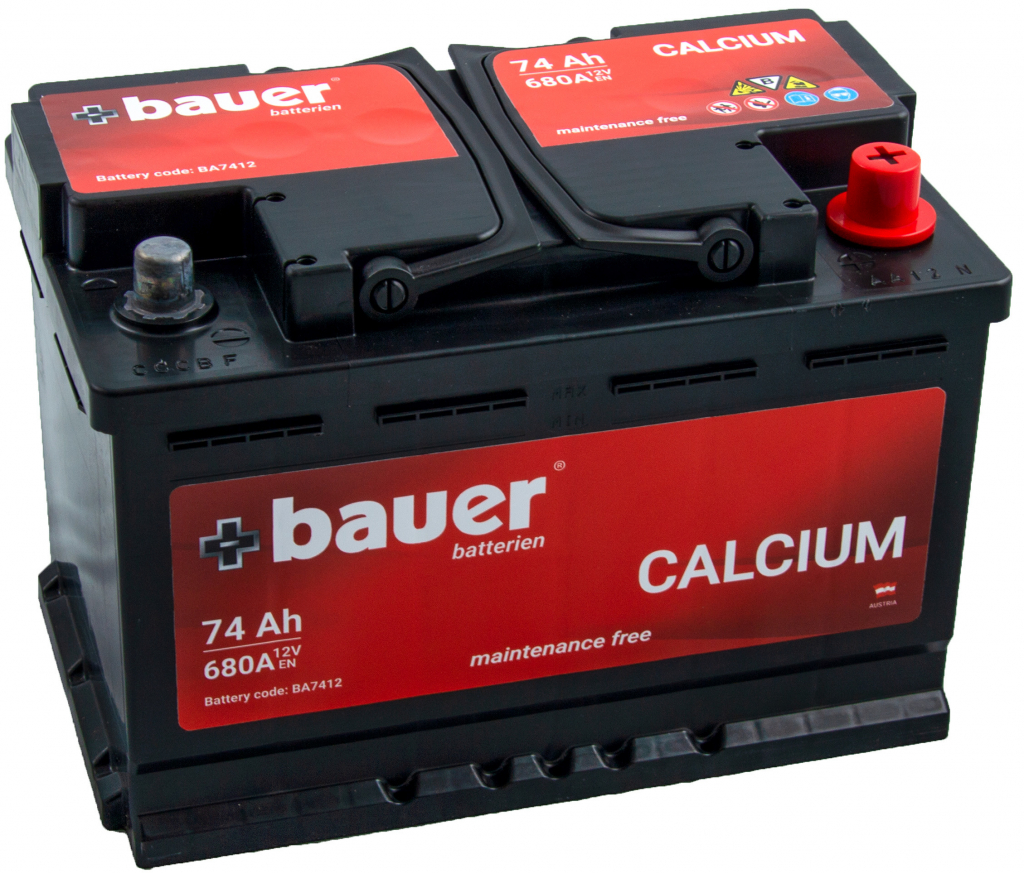 Bauer Calcium 12V 74Ah 680A BA7412
