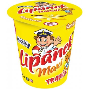 Madeta Lipánek Maxi vanilkový 130 g