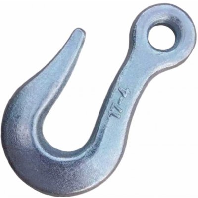 Hák s okem zemědělský, nosnost 600 kg, pevnostní třída 3, Zn. – Sleviste.cz
