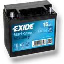 Exide Start-Stop 12V 15Ah 200A EK151