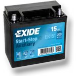 Exide Start-Stop 12V 15Ah 200A EK151 – Sleviste.cz