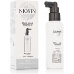 Nioxin System 1 Scalp & Hair Treatment objemová bezoplachová péče pro jemné a řídnoucí vlasy 100 ml