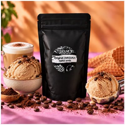 SnackAir Zmrzlina cappuccino café směs 400 g – Hledejceny.cz
