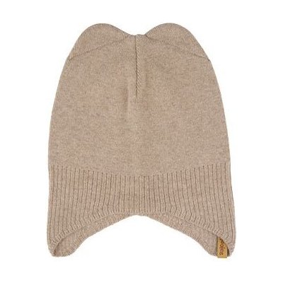 Vlnka dětská vlněná čepice Extrafine merino s kašmírem hnědá – Zboží Dáma