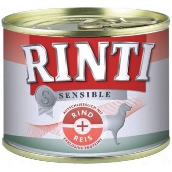 Finnern Rinti Sensible Hovězí & rýže 6 x 185 g