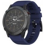 ESES - Sportovní silikonový řemínek tmavě modrý pro Garmin - EasyFit/QuickFit 26mm 1530001962 – Zboží Živě