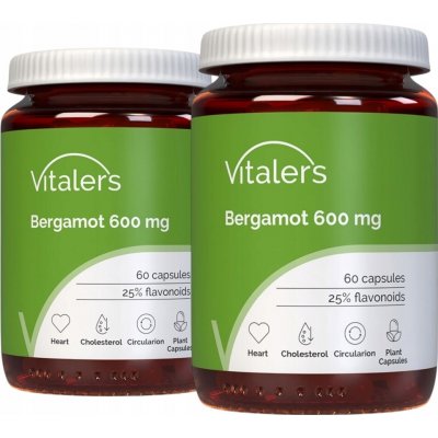 Vitaler's Bergamot 600 mg 60 kapslí – Hledejceny.cz
