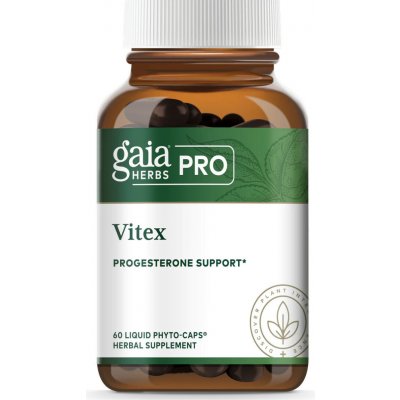 GaiaHerbs Vitex Drmek Chaste Tree Berry 60 tekutých fyto-kapslí – Hledejceny.cz