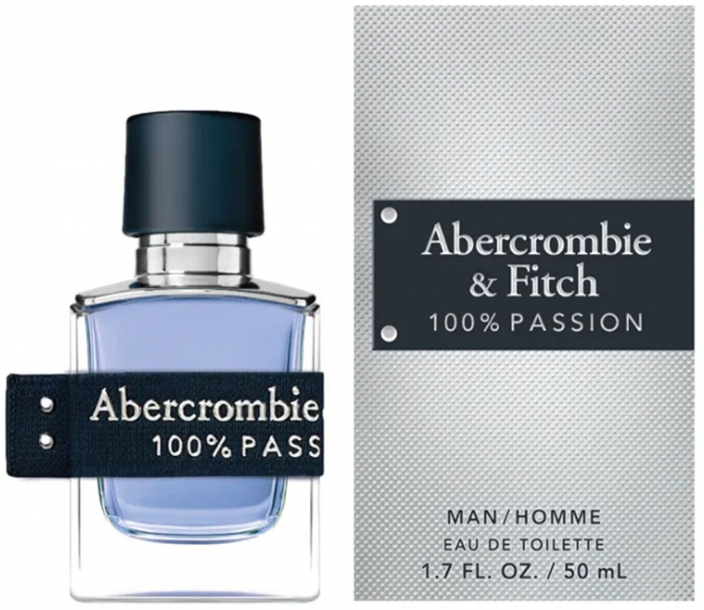 Abercrombie & Fitch 100% Passion toaletní voda pánská 50 ml parfémy od výrobce Interperfums Abercrombie & Fitch 100% Passion toaletní voda pánská 50 ml