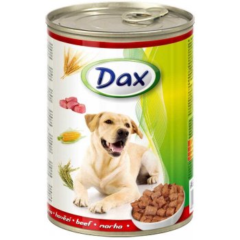 Dax kousky Dog hovězí 24 x 415 g