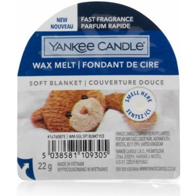 Yankee Candle vosk do aroma lampy Soft Blanket 22 g – Sleviste.cz