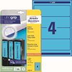 Avery Zweckform L4767-20 Barevné etikety na pořadače 61x192 mm 80 ks modré – Zboží Dáma