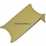 Tega Lehátko do vaničky ke koupání miminka froté žluté – Sleviste.cz