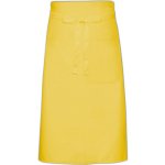 Link Kitchen Wear Kuchařská zástěra s kapsou X1000T Yellow 70x120cm – Hledejceny.cz