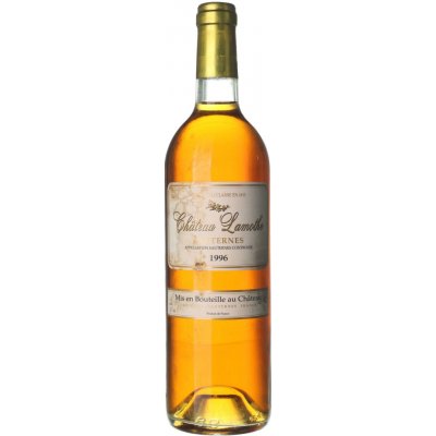 Chateau Lamothe Sauternes Grand Cru sladké bílé 1996 0,75 l (holá láhev) – Hledejceny.cz